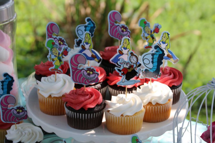 Disney-themed cupcakes